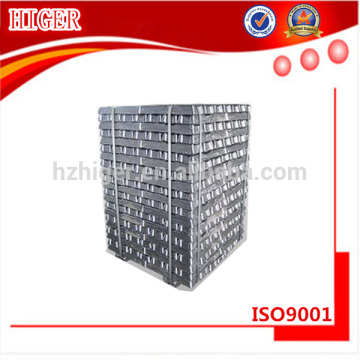 Lingote de zinc de alta calidad con ISO9001